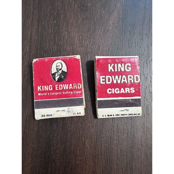 1979 King Edward Cigars Vintage Matchbook - America's Largest Selling Brand - Picture 2 of 5